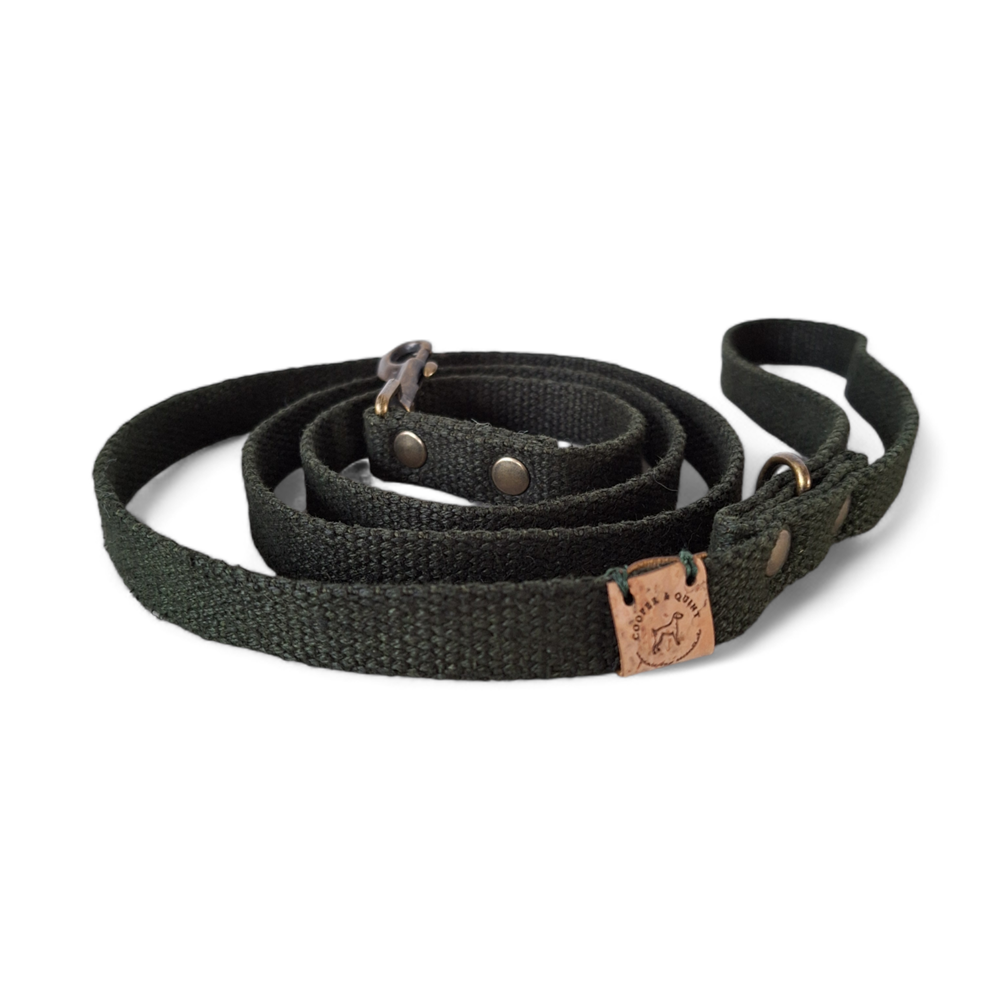 Simply Hemp Leash | Forest Green